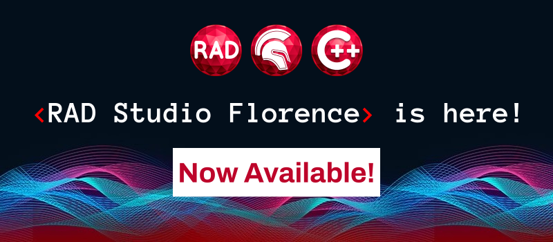 RAD Studio 13 Florence è arrivato!